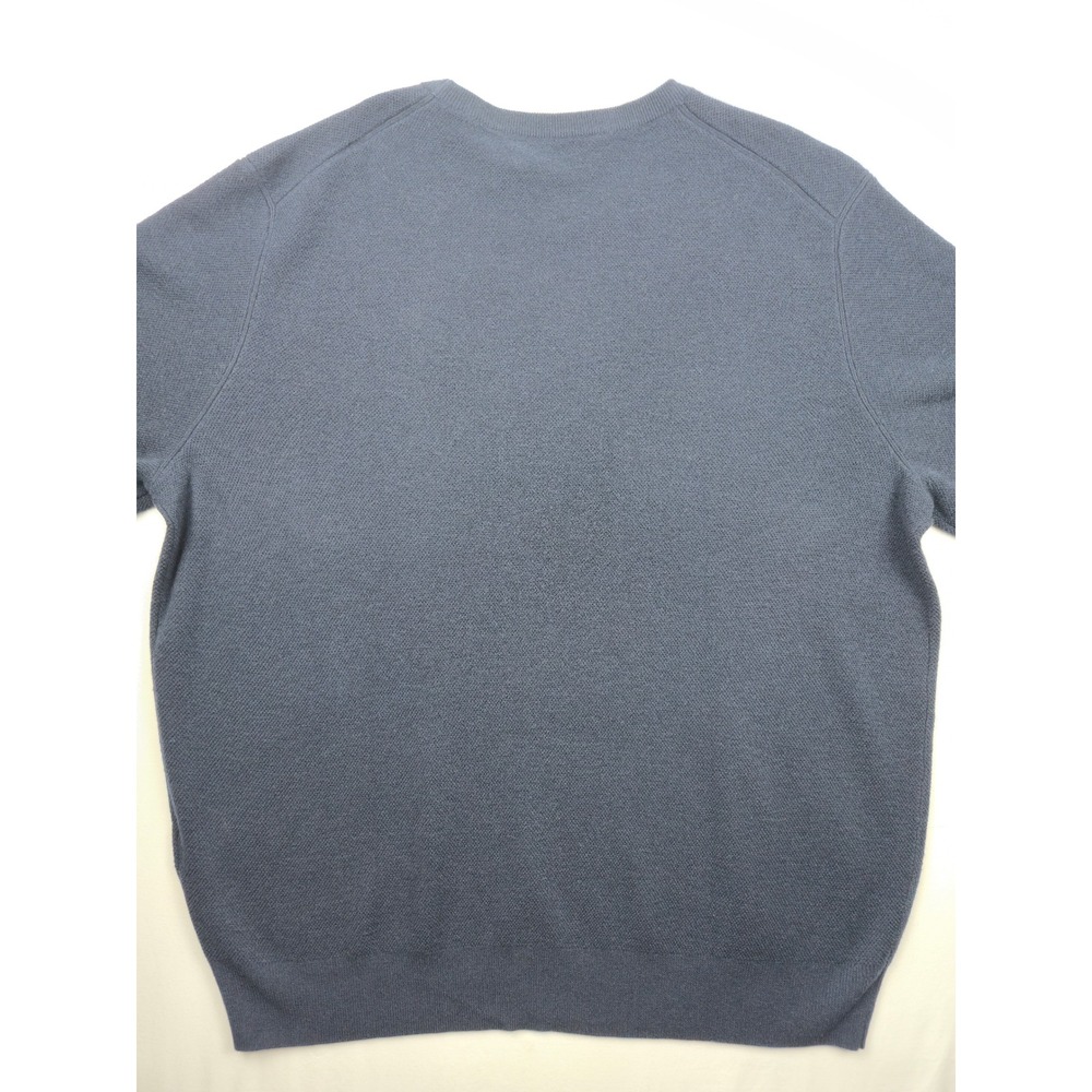 NWT RLX Ralph Lauren 100% Cashmere Sweater Men's XXL Navy Blue $448 MSRP
